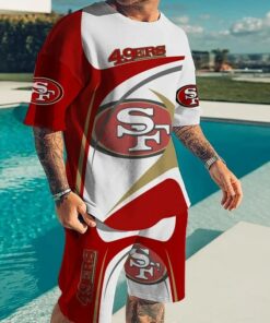 San Francisco 49ers T-shirt and shorts AZTS023
