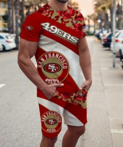 San Francisco 49ers T-shirt and Shorts AZTS141