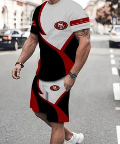 San Francisco 49ers T-shirt and Shorts AZTS143