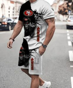 San Francisco 49ers T-shirt and Shorts AZTS144