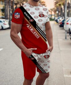 San Francisco 49ers T-shirt and Shorts AZTS145