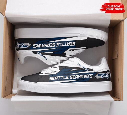 Seattle Seahawks Personalized SS Custom Sneakers BG254