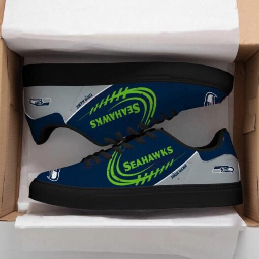 Seattle Seahawks Personalized SS Custom Sneakers BG320