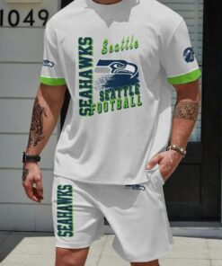 Seattle Seahawks T-shirt and Shorts AZBTTSAS000038