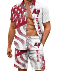 Tampa Bay Buccaneers Combo Hawaiian Shirt and Shorts AZBTHWSS000026
