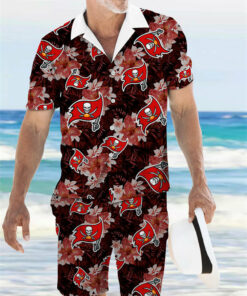 Tampa Bay Buccaneers Combo Hawaiian Shirt and Shorts AZBTHWSS000031