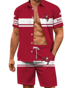 Tampa Bay Buccaneers Combo Hawaiian Shirt and Shorts AZBTHWSS000032