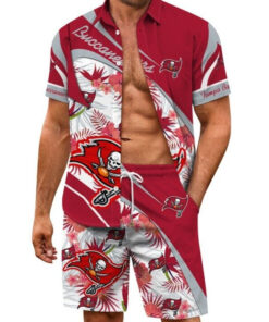 Tampa Bay Buccaneers Combo Hawaiian Shirt and Shorts AZBTHWSS000036
