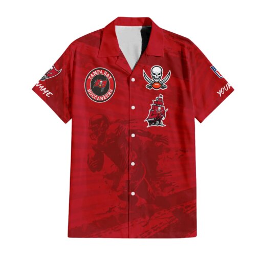 Tampa Bay Buccaneers Combo Hawaiian Shirt and Shorts HSAS0022