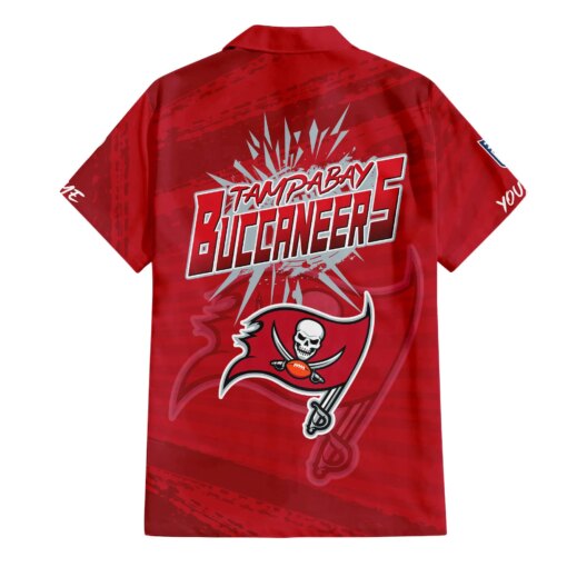 Tampa Bay Buccaneers Combo Hawaiian Shirt and Shorts HSAS0022