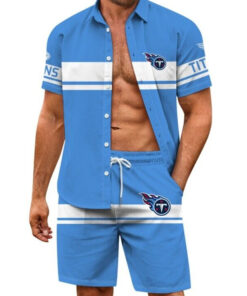 Tennessee Titans Combo Hawaiian Shirt and Shorts AZBTHWSS000164