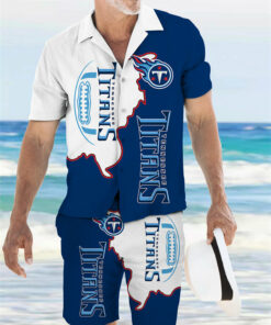 Tennessee Titans Combo Hawaiian Shirt and Shorts AZBTHWSS000167