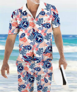 Tennessee Titans Combo Hawaiian Shirt and Shorts AZBTHWSS000171