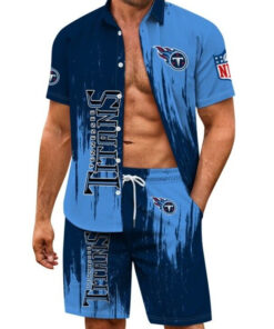 Tennessee Titans Combo Hawaiian Shirt and Shorts AZBTHWSS000172