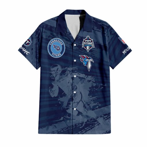 Tennessee Titans Combo Hawaiian Shirt and Shorts HSAS0020