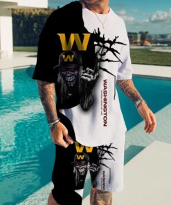 Washington Commanders T-shirt and Shorts AZTS451