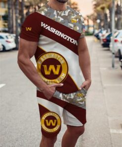 Washington Commanders T-shirt and Shorts AZTS458