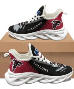 Atlanta Falcons Sneakers 3D Max Soul Shoes