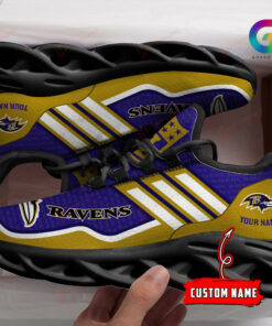 Baltimore Ravens Personalized Yezy Running Sneakers 151