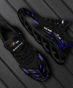 Baltimore Ravens Personalized Yezy Running Sneakers