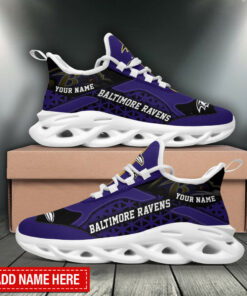 Baltimore Ravens Personalized Yezy Running Sneakers BB477