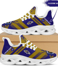 Baltimore Ravens Personalized Yezy Running Sneakers BB576