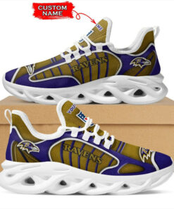 Baltimore Ravens Personalized Yezy Running Sneakers BG131