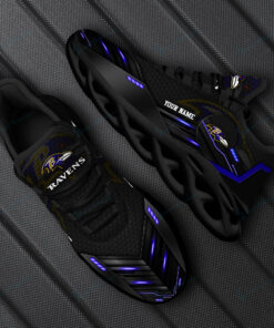 Baltimore Ravens Personalized Yezy Running Sneakers SPD227