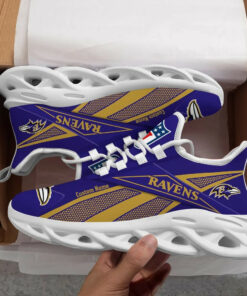 Baltimore Ravens Personalized Yezy Running Sneakers SPD515