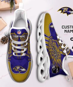 Baltimore Ravens Personalized Yezy Running Sneakers SPD686