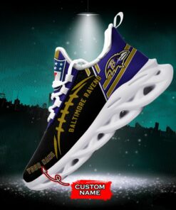 Baltimore Ravens Personalized Yezy Running Sneakers SPD721