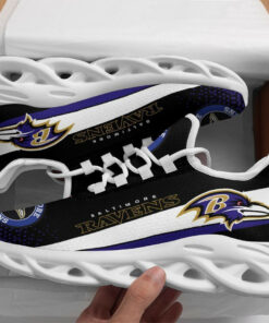 Baltimore Ravens Yezy Running Sneakers 07