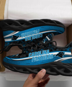 Carolina Panthers Personalized Yezy Running Sneakers 87