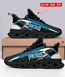 Carolina Panthers Personalized Yezy Running Sneakers BB223