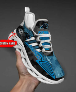 Carolina Panthers Personalized Yezy Running Sneakers BB268