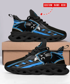 Carolina Panthers Personalized Yezy Running Sneakers BB345