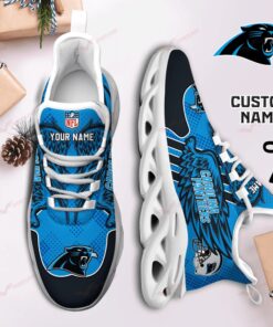 Carolina Panthers Personalized Yezy Running Sneakers SPD688