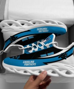 Carolina Panthers Personalized Yezy Running Sneakers SPDMS788