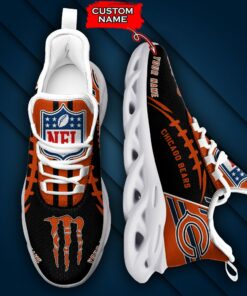 Chicago Bears Personalized Yezy Running Sneakers SPD724