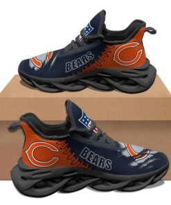 Chicago Bears Sneakers 3D Max Soul Shoes