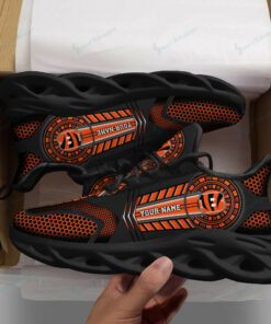 Cincinnati Bengals Personalized Running Sneakers SPD176