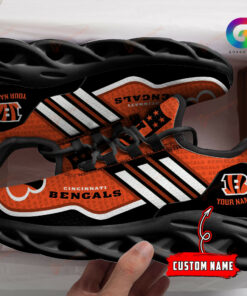 Cincinnati Bengals Personalized Yezy Running Sneakers 128