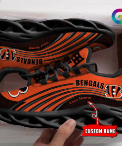 Cincinnati Bengals Personalized Yezy Running Sneakers 182