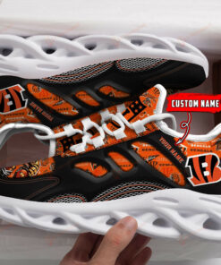 Cincinnati Bengals Personalized Yezy Running Sneakers 196