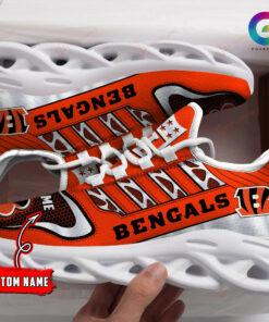 Cincinnati Bengals Personalized Yezy Running Sneakers 225