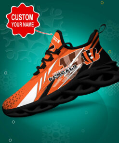 Cincinnati Bengals Personalized Yezy Running Sneakers 393