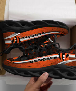 Cincinnati Bengals Personalized Yezy Running Sneakers 89