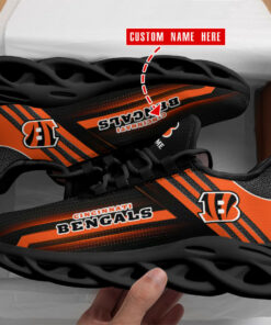 Cincinnati Bengals Personalized Yezy Running Sneakers BB157