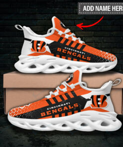 Cincinnati Bengals Personalized Yezy Running Sneakers BB836