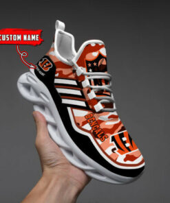 Cincinnati Bengals Personalized Yezy Running Sneakers BG211